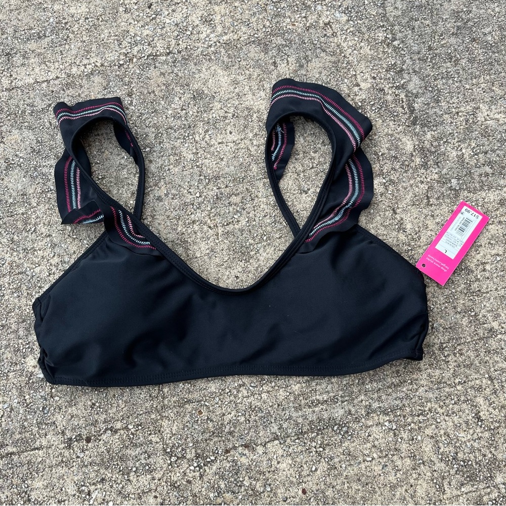 Target XHILARATION swimsuit top large NWT